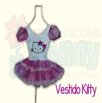 Disfraz de Vestido Fashion Kitty